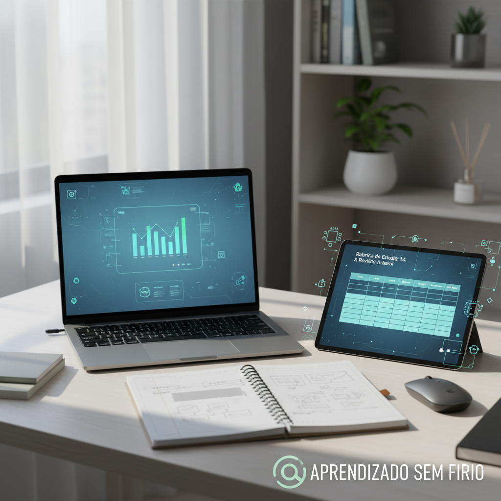 Autoavaliação com IA: rubricas para estudar melhor