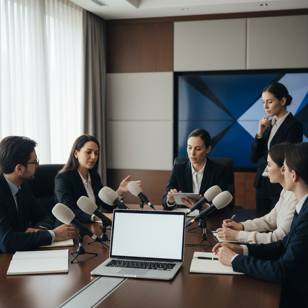 Media training para porta-vozes empresariais
