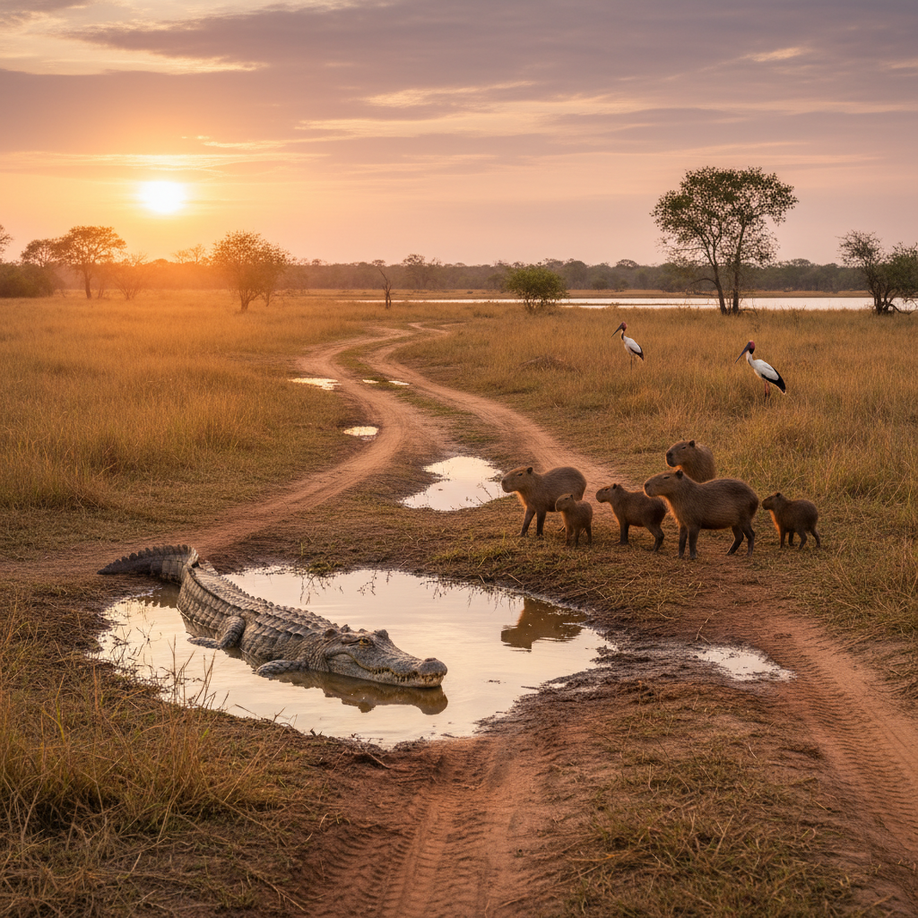 Pantanal dry season wildlife guide
