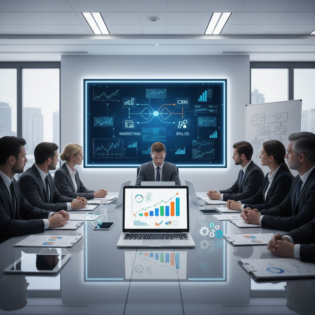 Alinhamento entre marketing, CRM e vendas