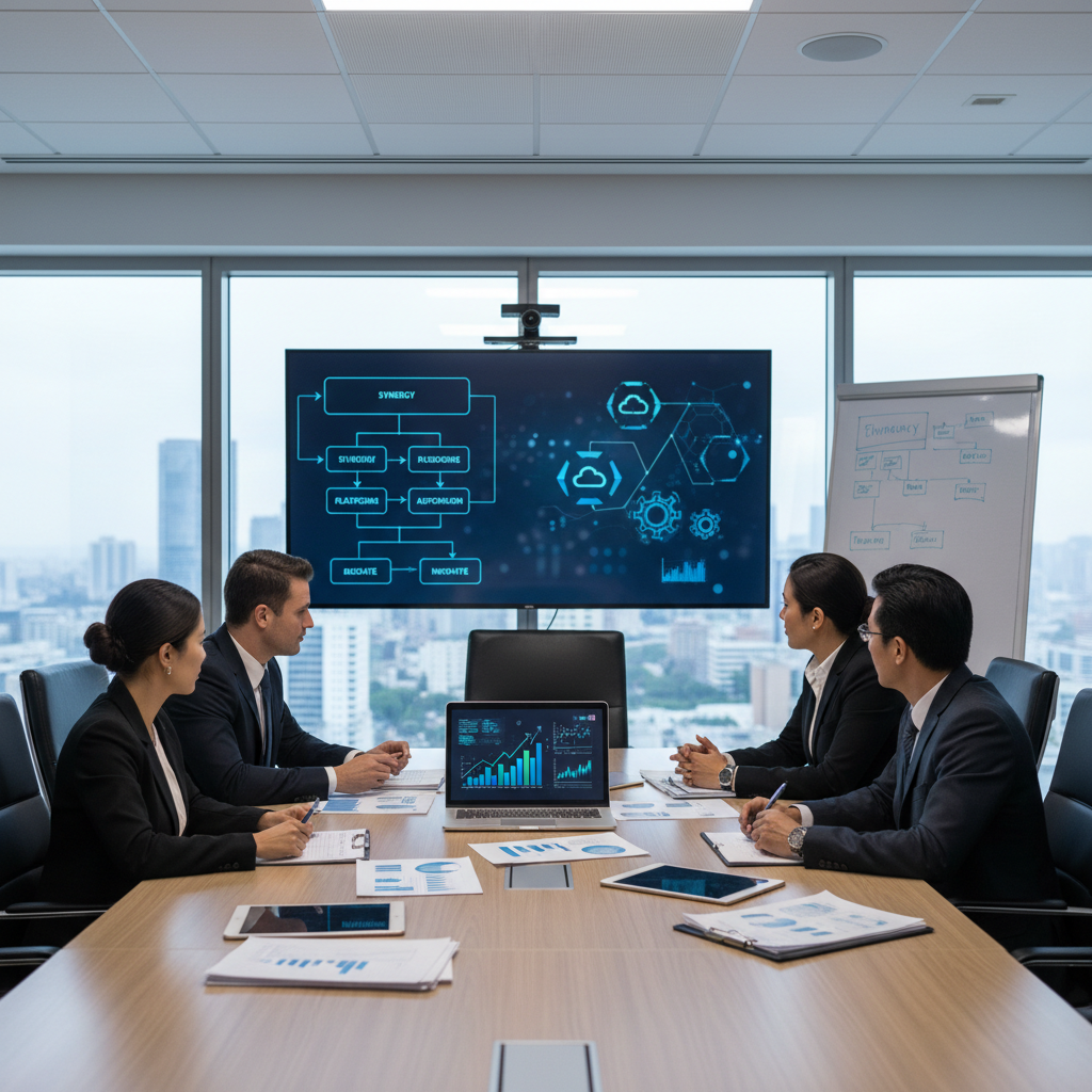 Arquitetura de marca B2B após fusões