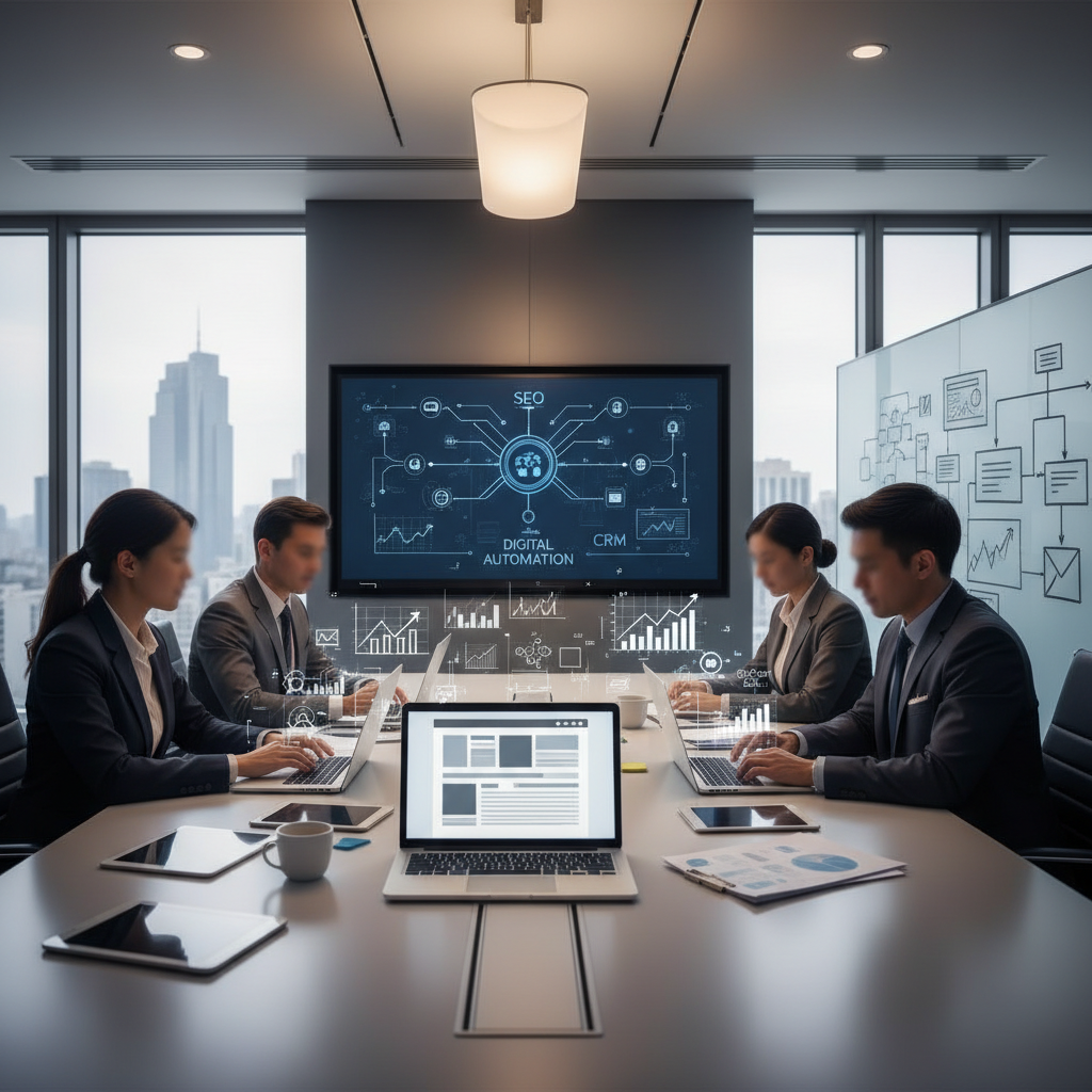 Site institucional que converte no B2B