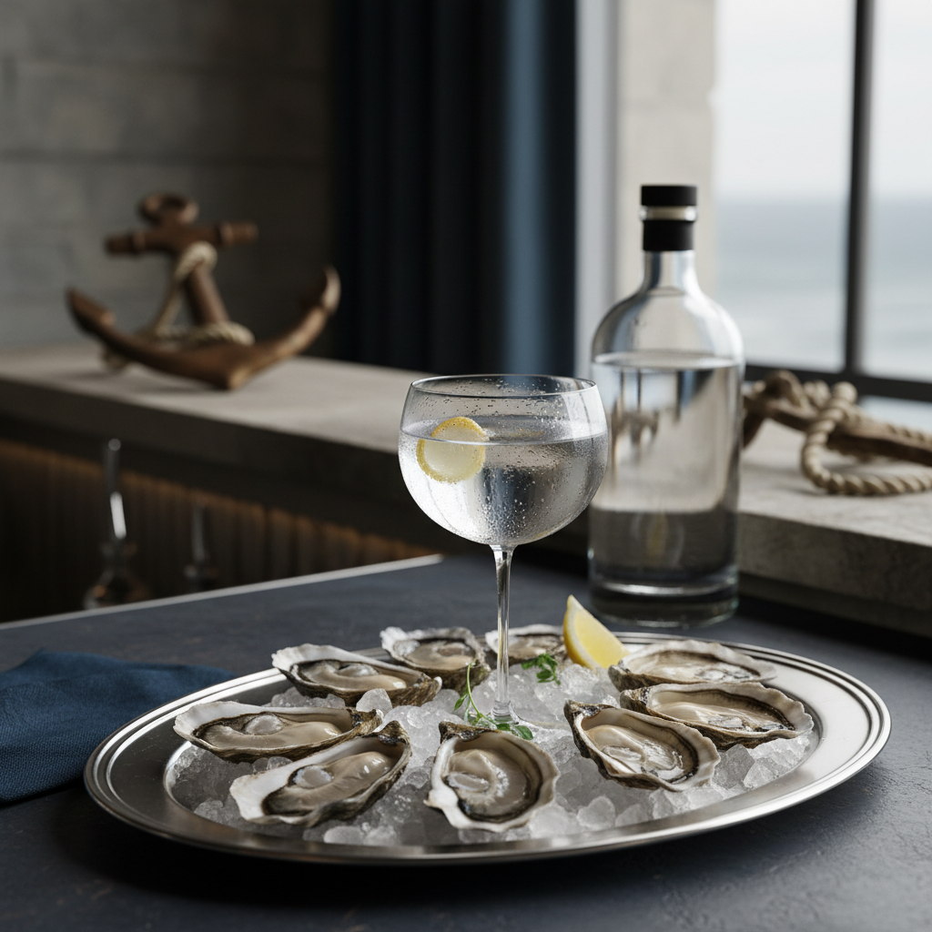 Gin com ostras: guia de harmonização