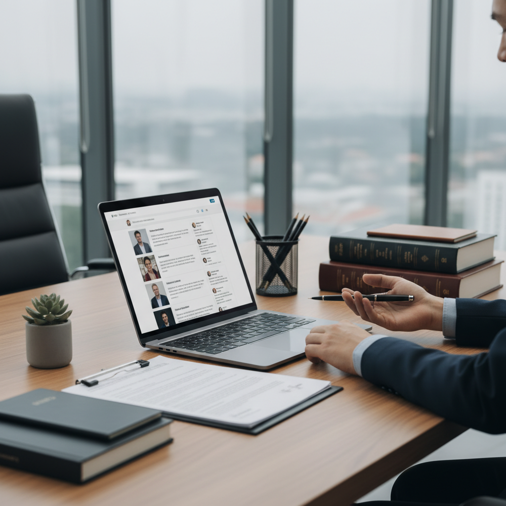 Newsletter no LinkedIn para advogados