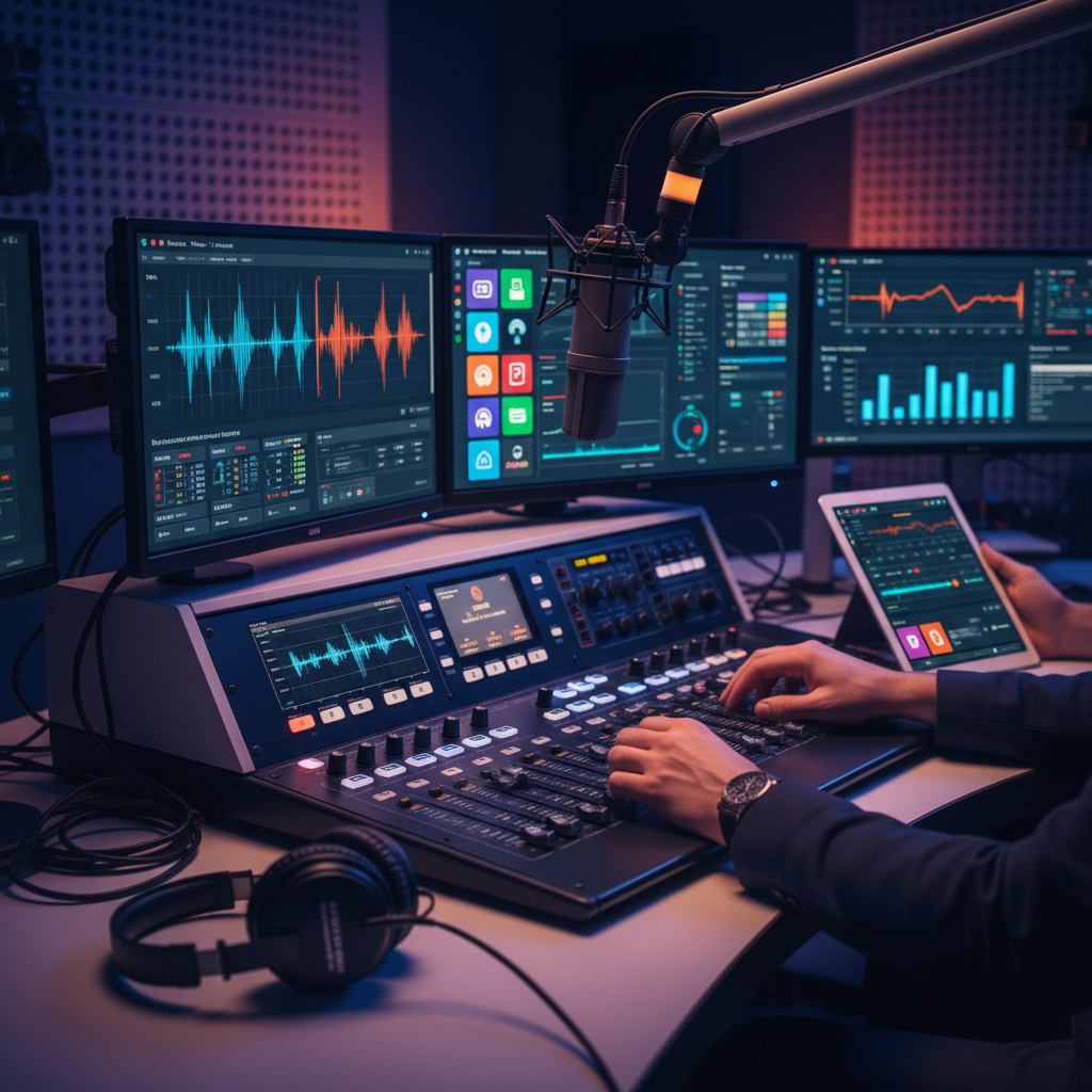 Franquia de áudio multiplataforma no rádio