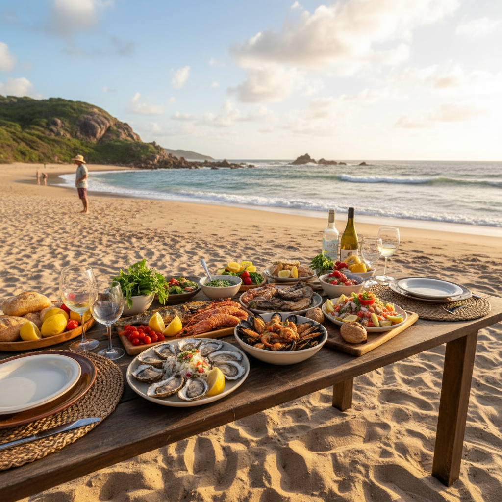 Onde comer frutos do mar em Itapema
