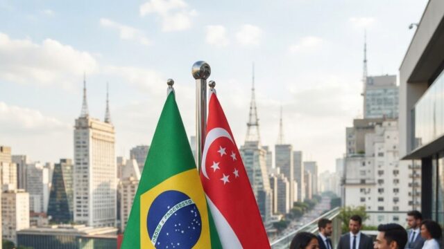 Acordo Mercosul-Singapura entra na reta final no Brasil: o que muda a partir de 1º de agosto