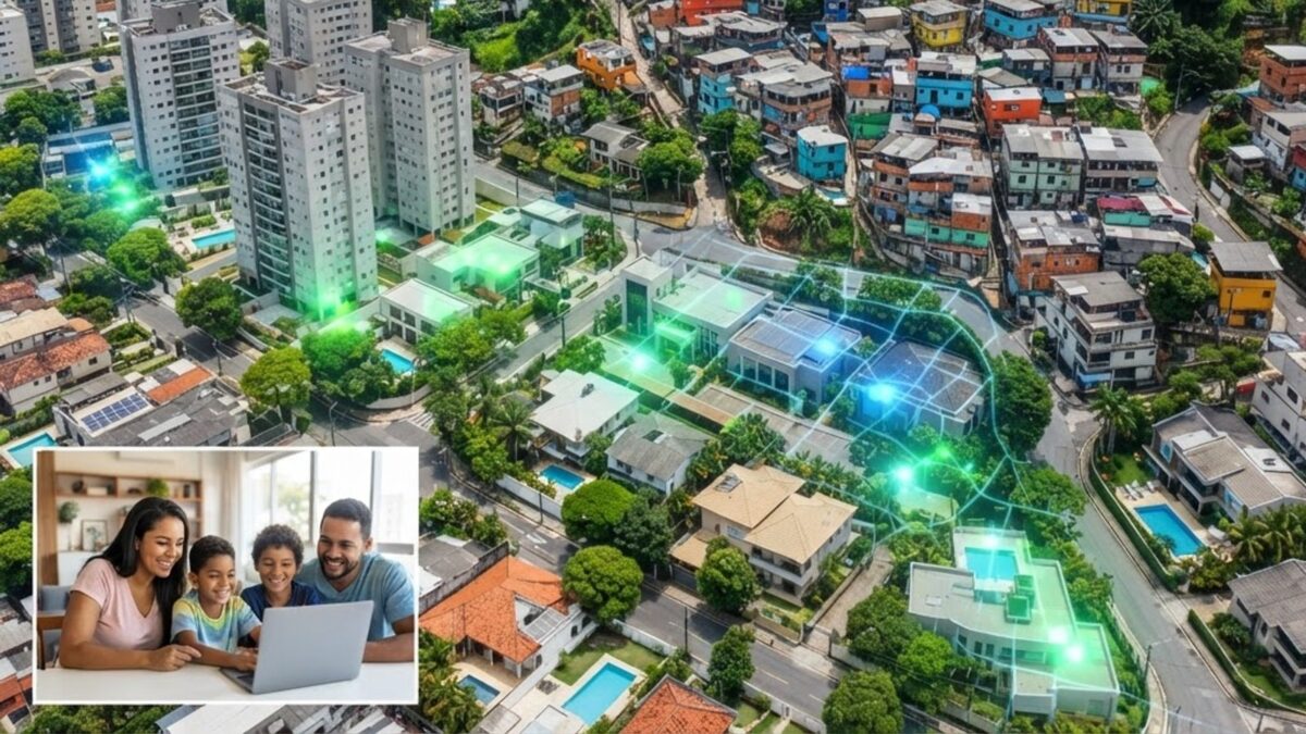 Internet chega a 95% dos domicílios do Brasil em 2025, mas o mapa digital ainda tem desigualdade